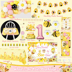 Birhgt honeycomb pattern decor creates a pastel vibe for photos and décor