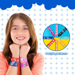 Birthday Party Supplies Kit wristbands help identify teams and brighten the event