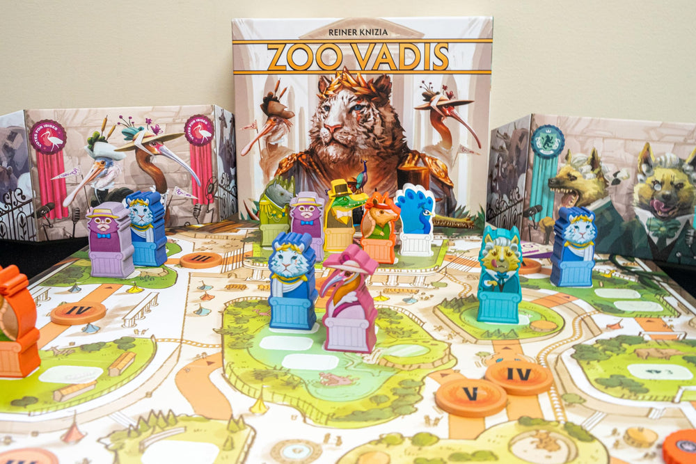Bitewing Zoo Vadis art-illustrations image highlights lush character art and engaging zoo politics.