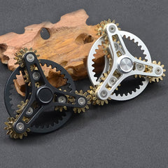 Bitopbi Pure Brass Spinner aluminum frame side angle for smooth, reliable spins