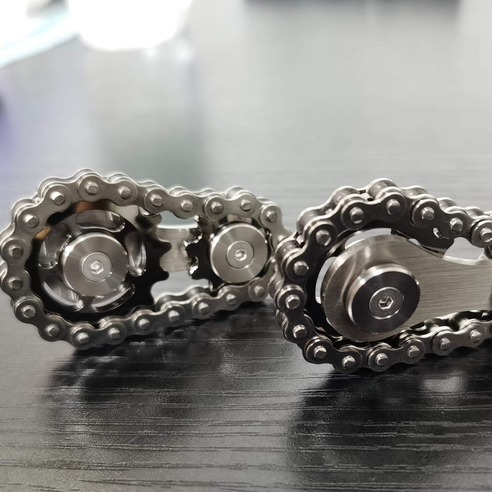 Bitopbi stainless steel fidget block durable craft for portable focus