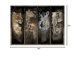 Bits and Pieces Pride of Africa zebras image for a vivid savannah scene puzzle
