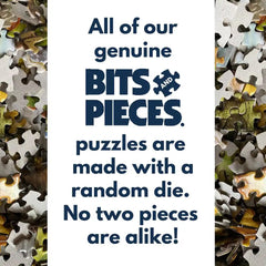 Bits and Pieces high-quality materials support long-lasting puzzling sessions.