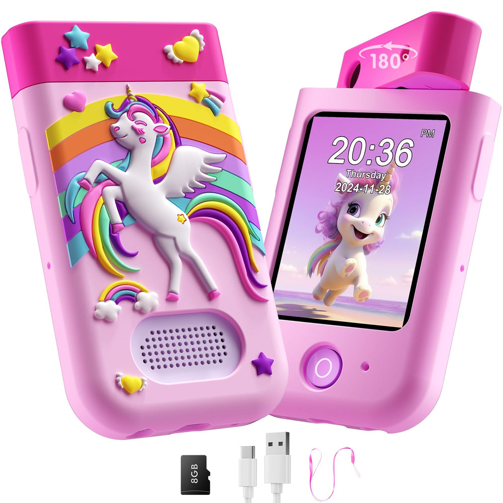 BiuLeon front view of kids smart phone toy for imaginative play