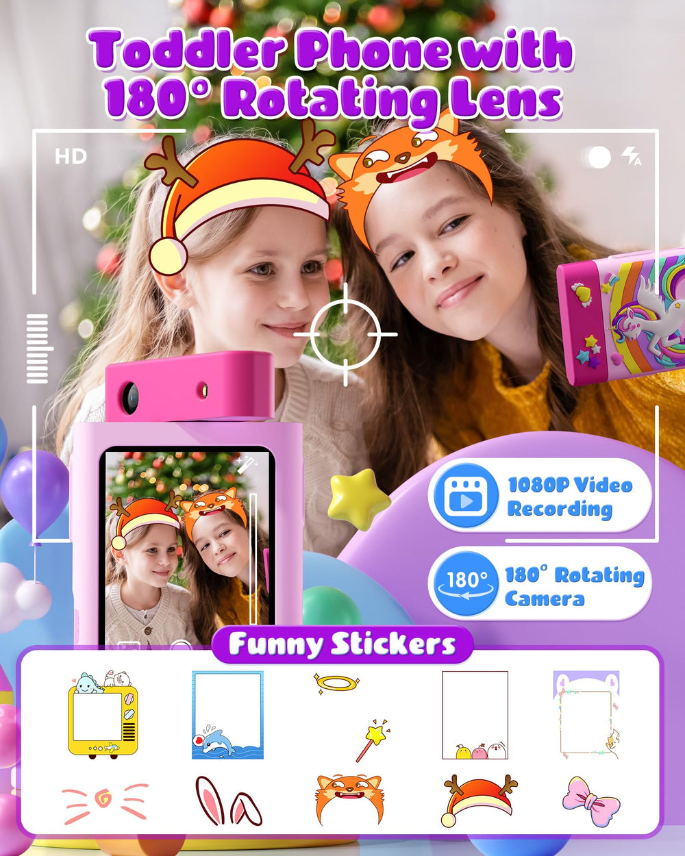 BiuLeon touchscreen with educational apps and games