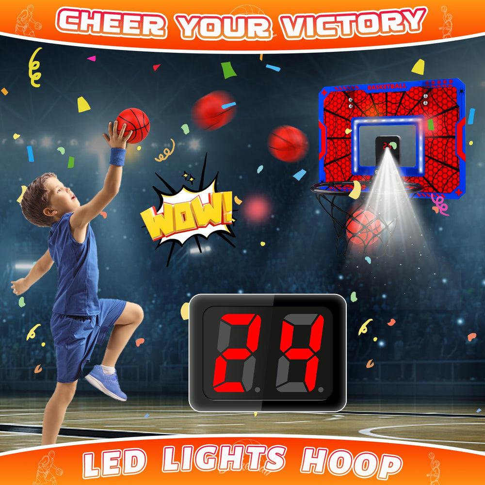 Biulotter LED scoreboard highlights scoring during kid-friendly practice sessions.