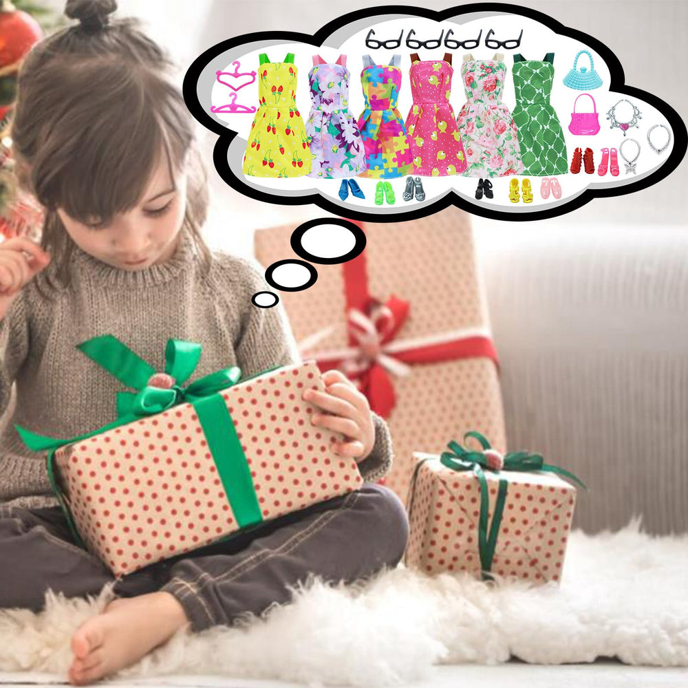 BJDBUS doll hangers and handbags 12pcs for organization and style