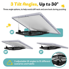 BJPuzT adjustable stand angles support comfortable puzzling