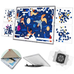 BJPuzT puzzle table with 360° rotation for group collaboration