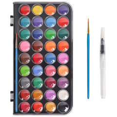 Blablaovy compact watercolor palette for easy travel and tidy mixing.