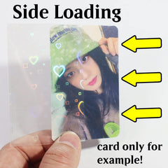 Black Lotus 56x88mm sleeve for small K-pop trading cards
