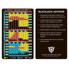 Blackjack Strat.com metal card in a wallet for discreet, durable carry.