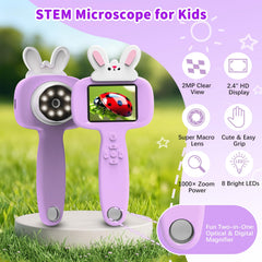 BLACKROOT handheld microscope captures photos and videos for experiments