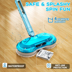 BLAXTEM anti-jam design ensures smooth pretend cleaning sessions