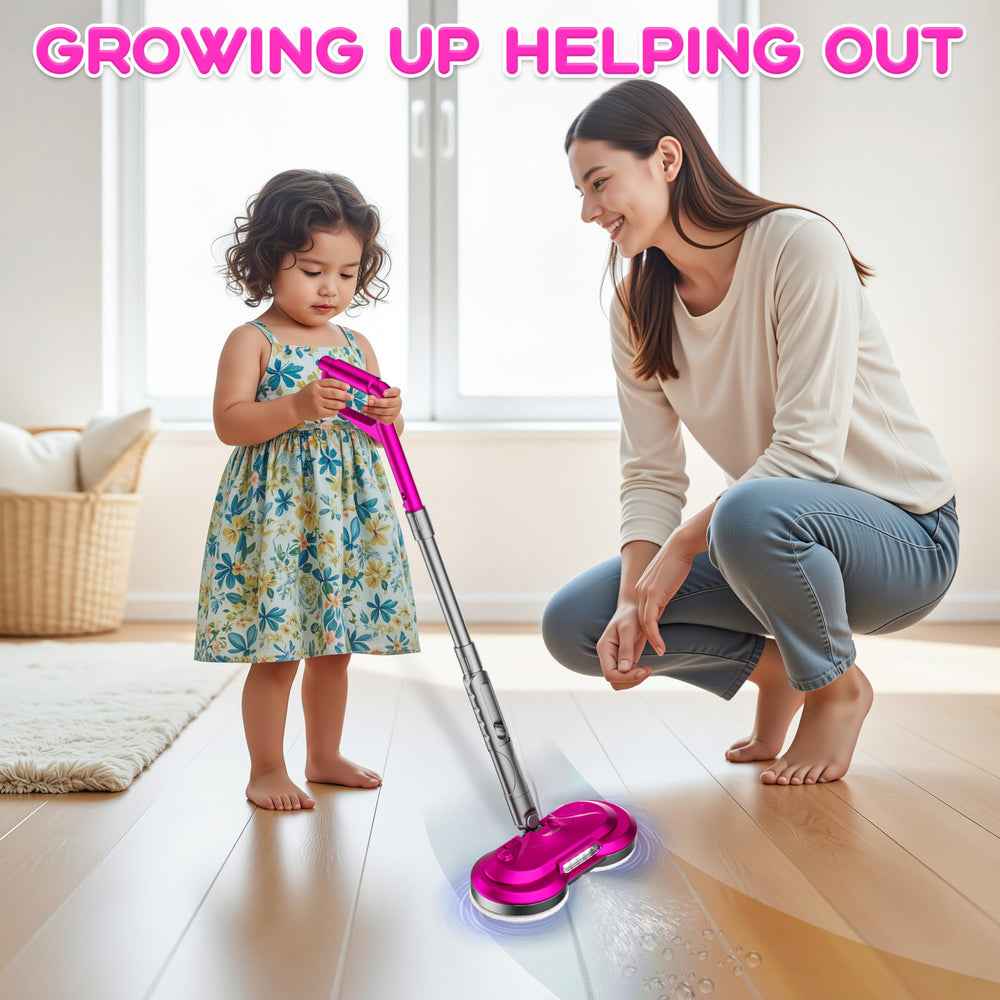 BLAXTEM LED headlights illuminate nighttime pretend chores for immersive play.