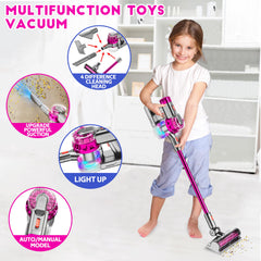 BLAXTEM vacuum offers auto and manual modes for realistic cleaning action