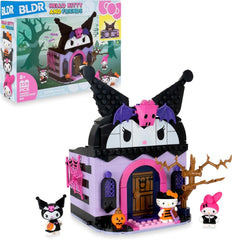 BLDR Hello Kitty and Friends haunted house front view for imaginative play