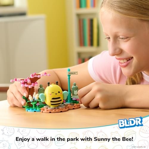 BLDR cherry blossom tree detail adds seasonal charm to display.