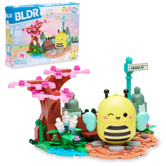 BLDR Squishmallows Sunny’s Park Life building set scene for imaginative play.