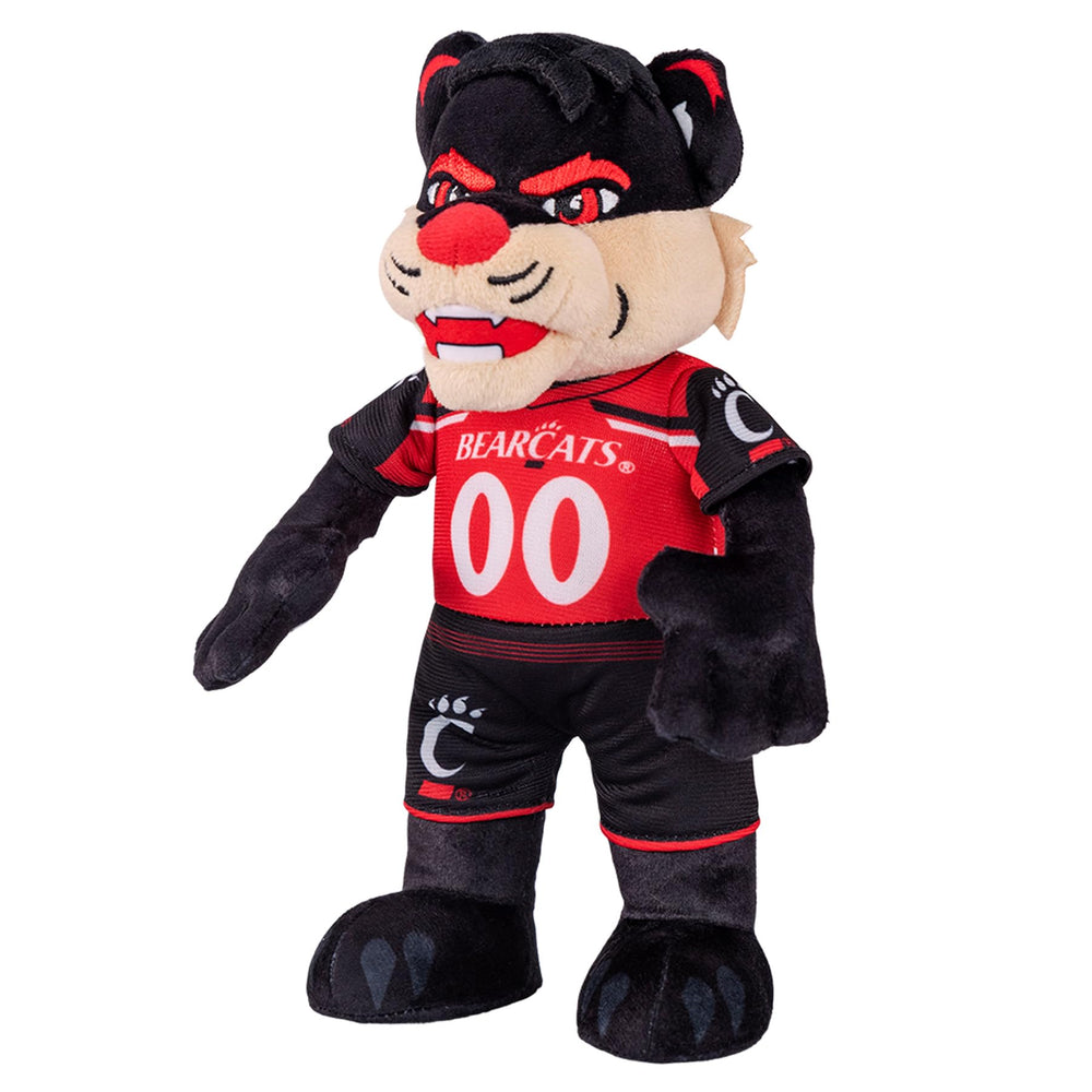Bleacher Creatures Bearcat plush features printed logos and durable construction.