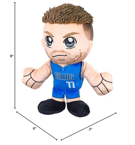Bleacher Creatures Dallas Mavericks Luka Doncic plush packaging suitable for gifting.