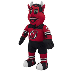 Bleacher Creatures Devils plush back view with vivid team colors