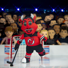 Bleacher Creatures Devils 10-inch plush features durable stitching for long-term use