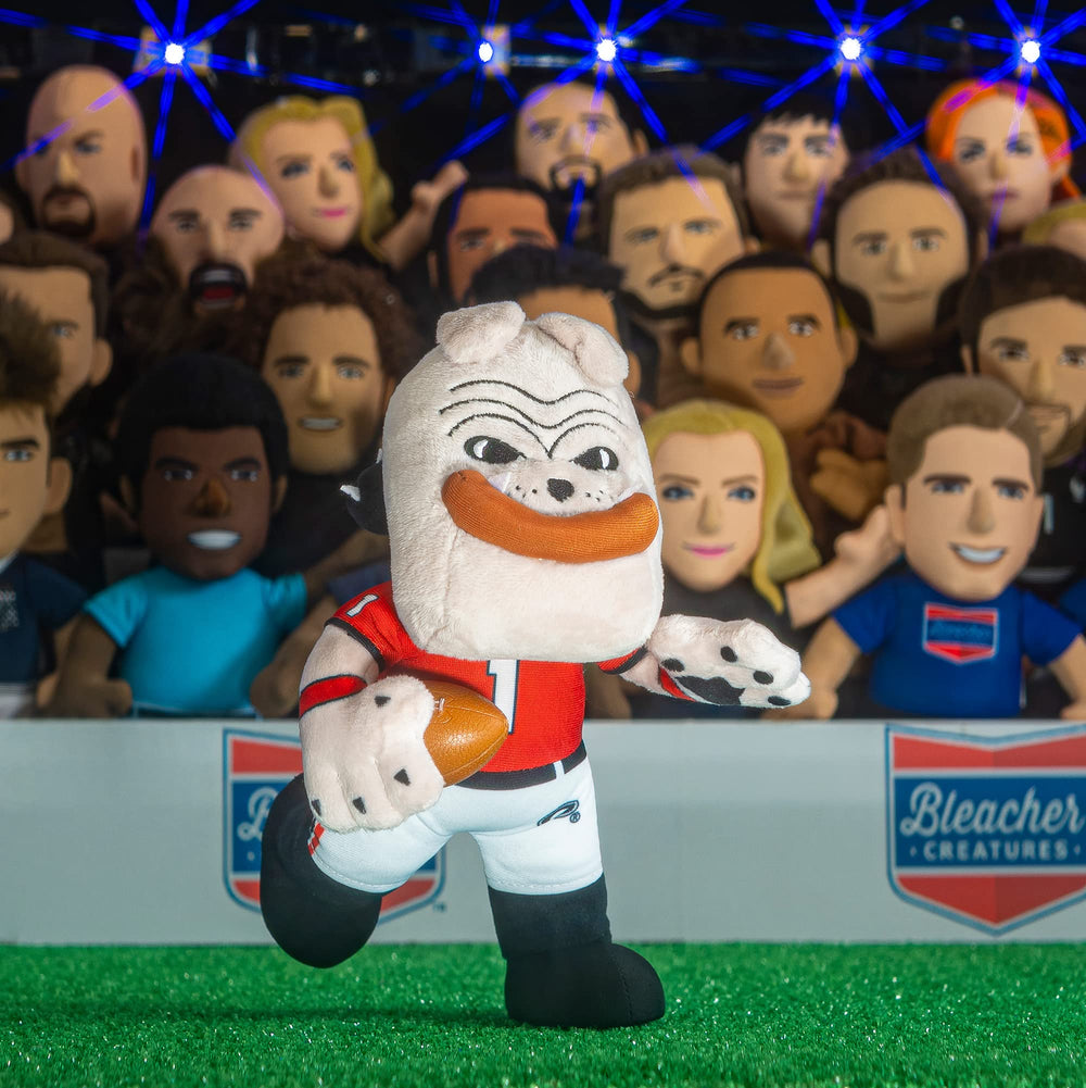 Bleacher Creatures Hairy Dawg close-up fur, cozy feel for gifting.