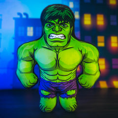Bleacher Creatures Hulk 181 plush packaging exclusivity emphasizes collectible status.