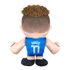 Bleacher Creatures Luka Doncic 8-inch plush, collectible figure for fans and rooms.