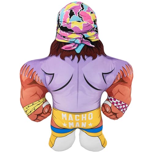 Bleacher Creatures Macho Man Randy Savage 24in Bleacher Buddy detailed sunglasses print for authentic look