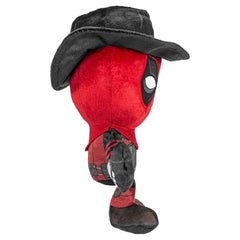 Bleacher Creatures Marvel Cowboy Deadpool plush back view showing stitching quality