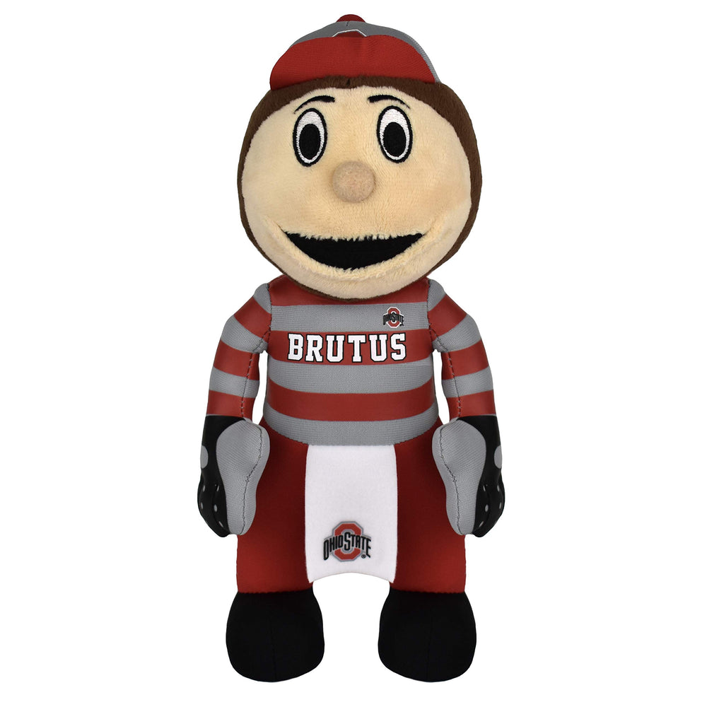 Bleacher Creatures Brutus plush, front view, ideal licensed mascot display