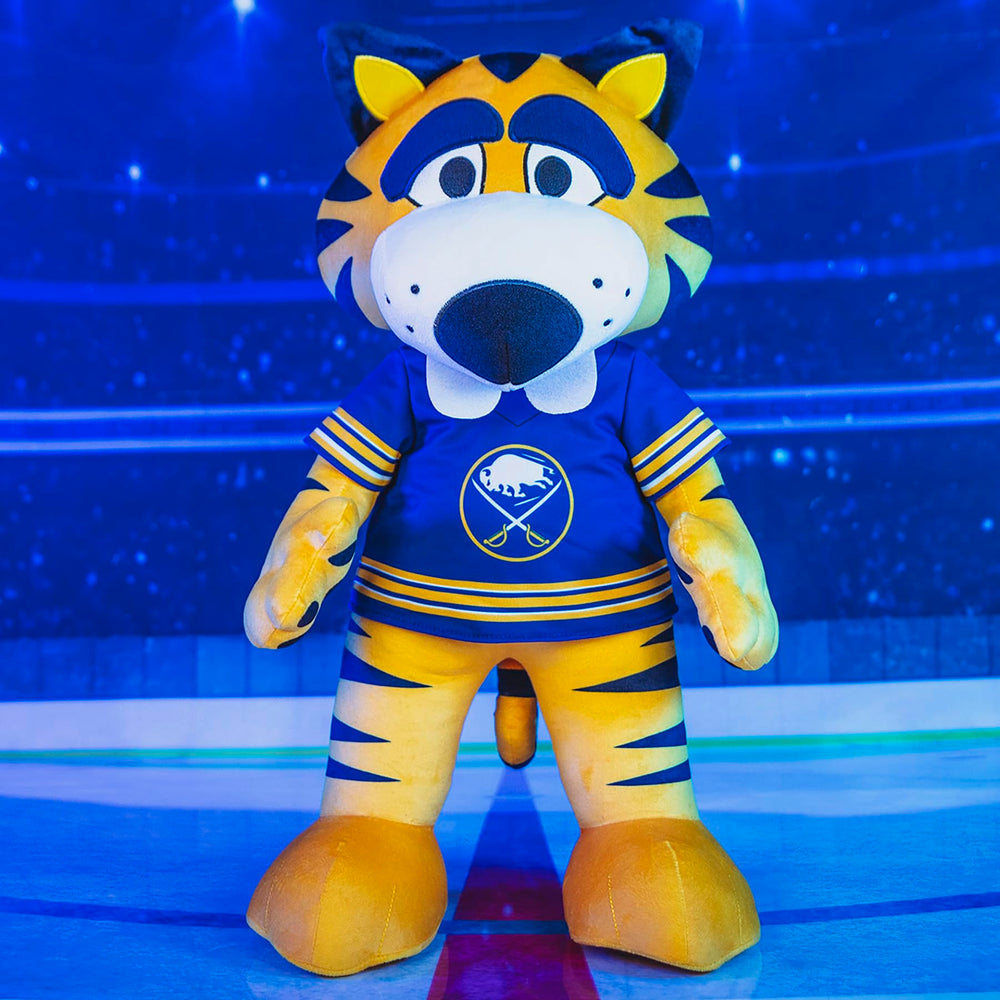 Sabretooth plush standing pose ideal for shelf display