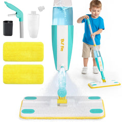 BLF FUN spray mop kids toy set showcasing pretend cleaning with safe spray for interactive play