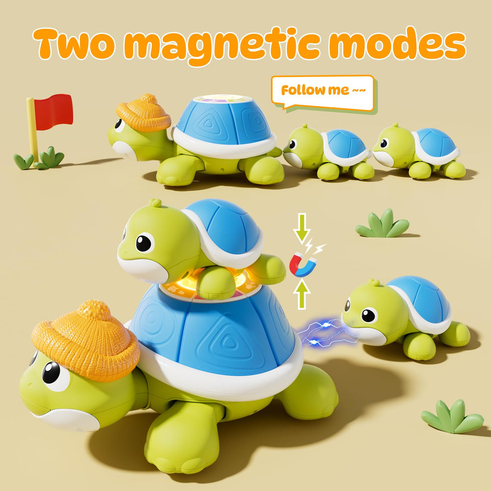 BLF FUN turtle-led-light illustrates gentle illumination for calming play and bedtime routines.