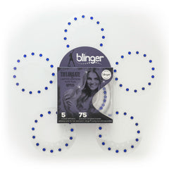 Blinger hair-safe adhesive ensures secure crystals without residue.