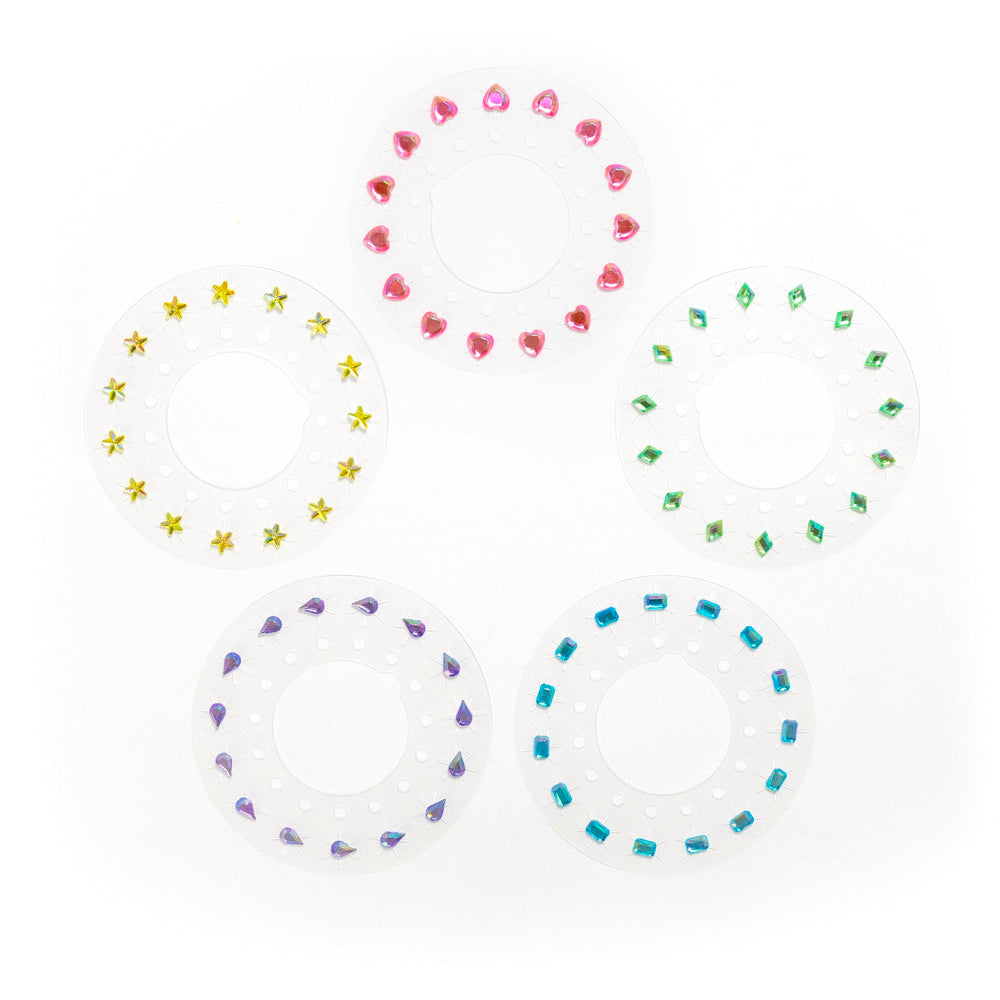 Blinger sparkle gems adhere to many materials for versatile embellishments.