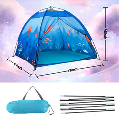 BLINWORLD Undersea World Play Tent entrance open for easy access.