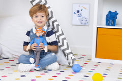 Durable, kid-friendly Blippi toy designed for safe toddler exploration