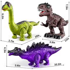 BLmukce Brachiosaurus walking dinosaur toy with gentle giant movement for imaginative play