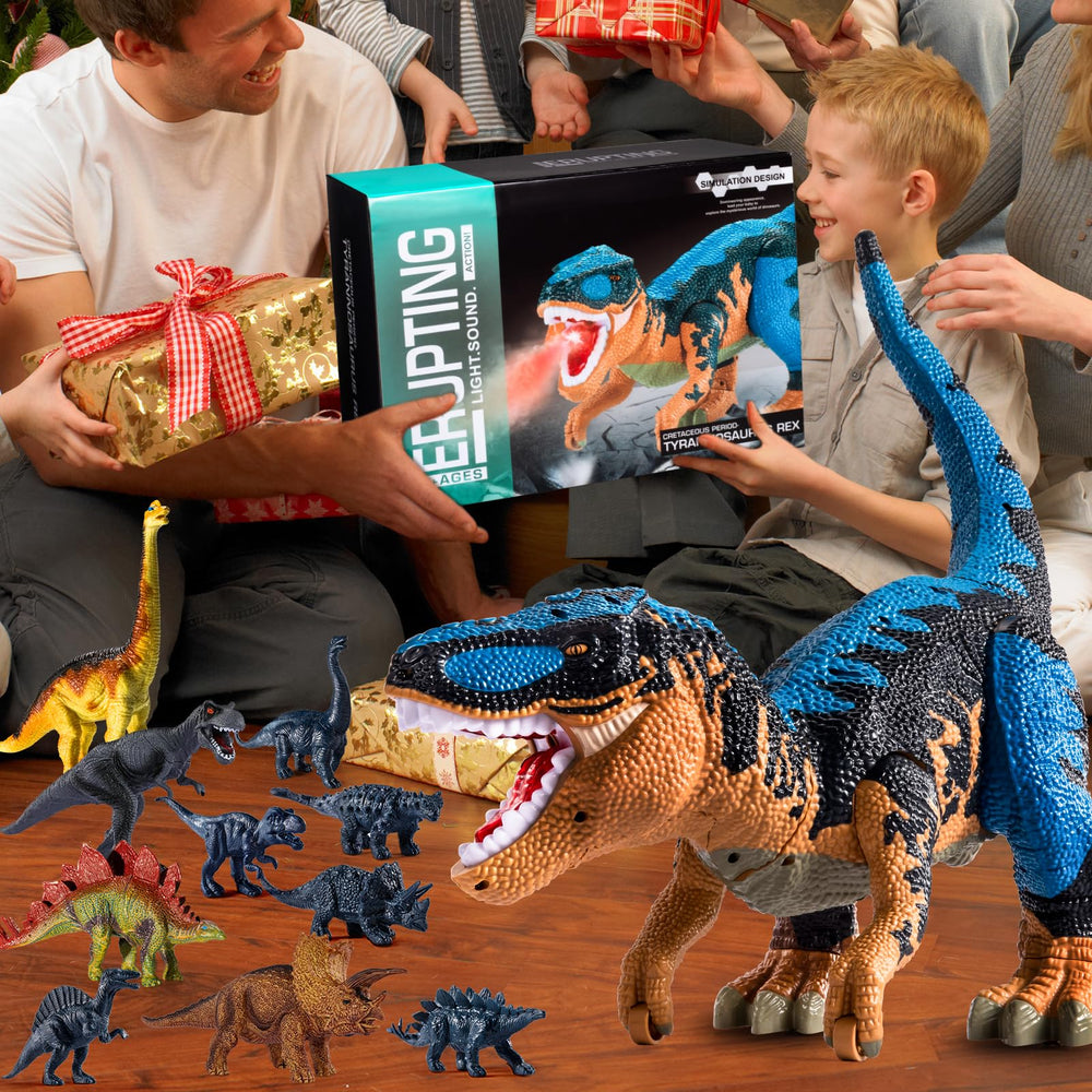 BLmukce premium gift box enhances gifting for dinosaur toy fans.
