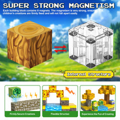 BlockstarterX magnets and Korok props support immersive storytelling and role-play.