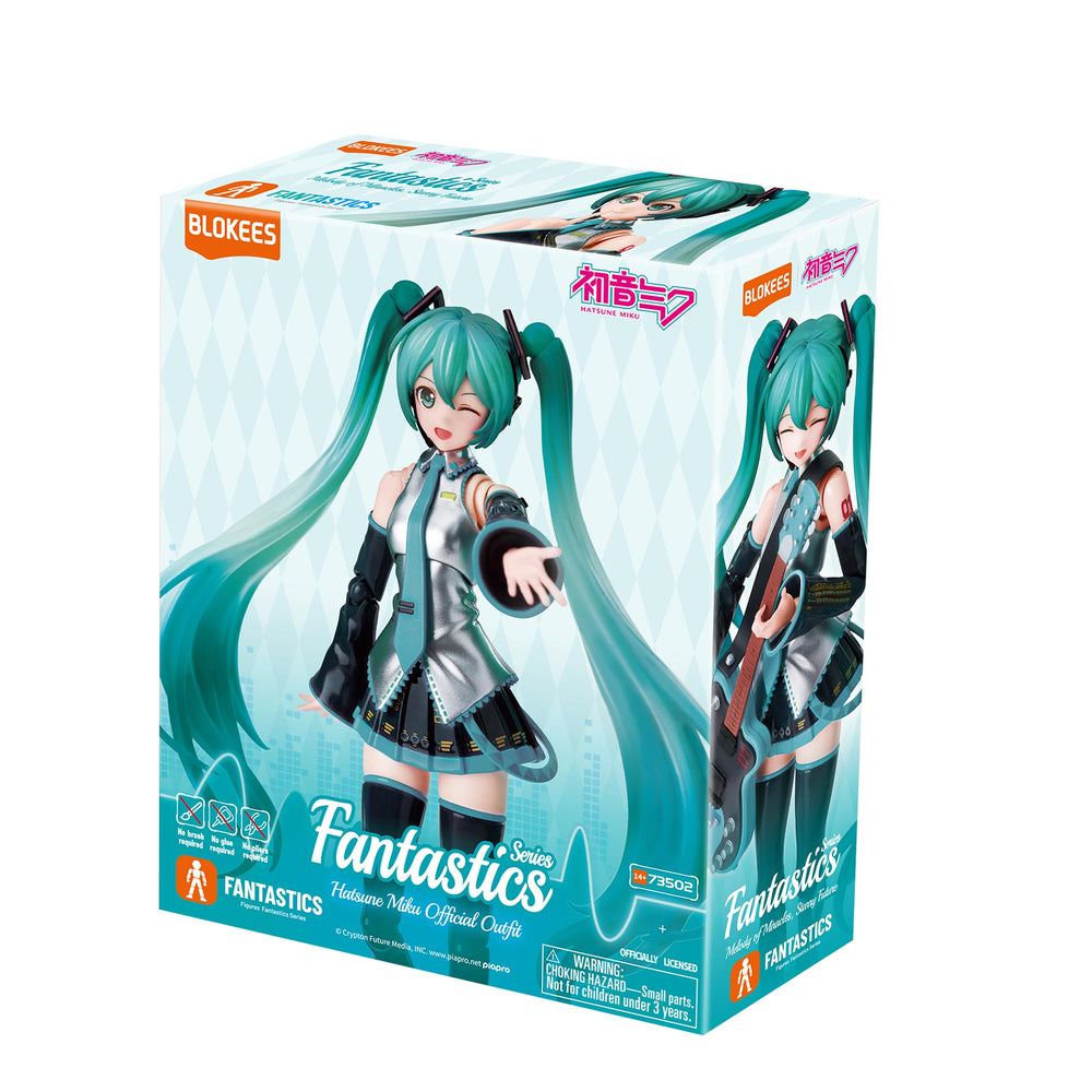 BLOKEES Hatsune Miku performance accessories enable mini-scene setups.