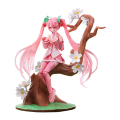 BLOKEES Sakura Miku articulated joints enable expressive, stable poses.