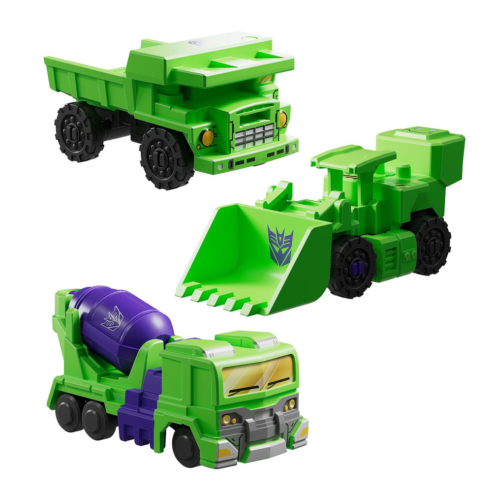 Blokees Transformers Defender 03 desk display ready for showcasing.