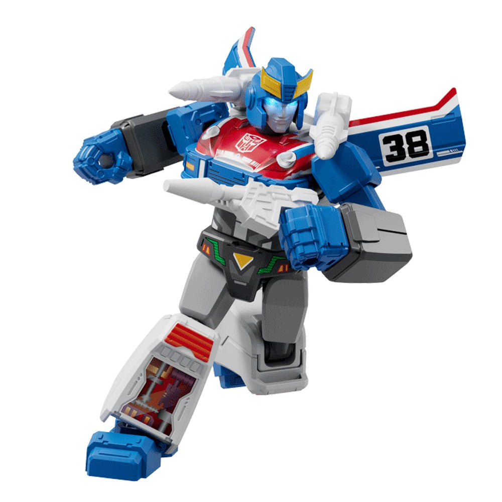 BLOKEES Galaxy04 packaging art emphasizes licensed Transformers heritage