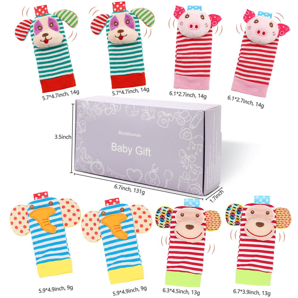 BLOOBLOOMAX foot finder socks help parents locate tiny feet easily.