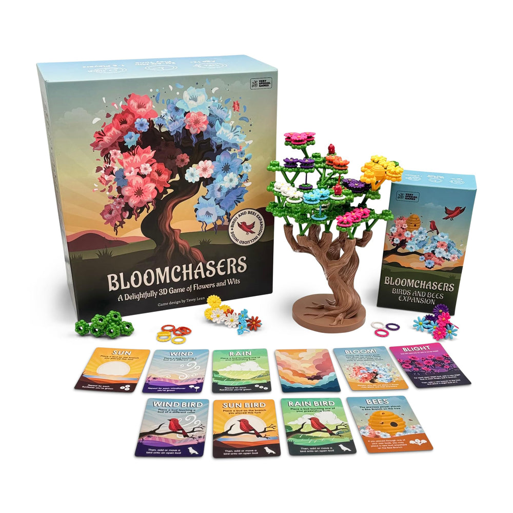 Bloomchasers 3D tree branches visible during play for immersive strategy.