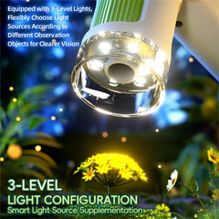 Blorkbuy 4-inch display microscope enables comfortable shared viewing